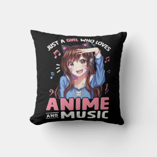 Bara en flicka som Kärlek Anime och Music Anime Äl Kudde