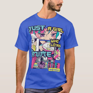 Bara en flicka som Kärlek Anime och Ramen Bowl Gir T Shirt