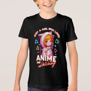 Bara en flicka som Kärlek Anime T-shirt