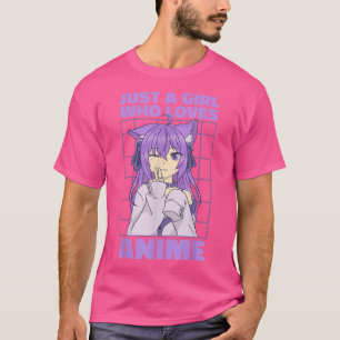 Bara en flicka som Kärlek Anime T Shirt
