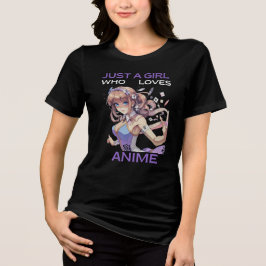 Bara en flicka som Kärlek Anime Tee