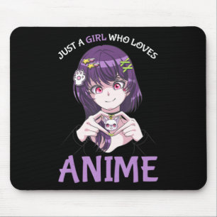 Bara en flicka som Kärlek Anime Teenage Girls Merc Musmatta