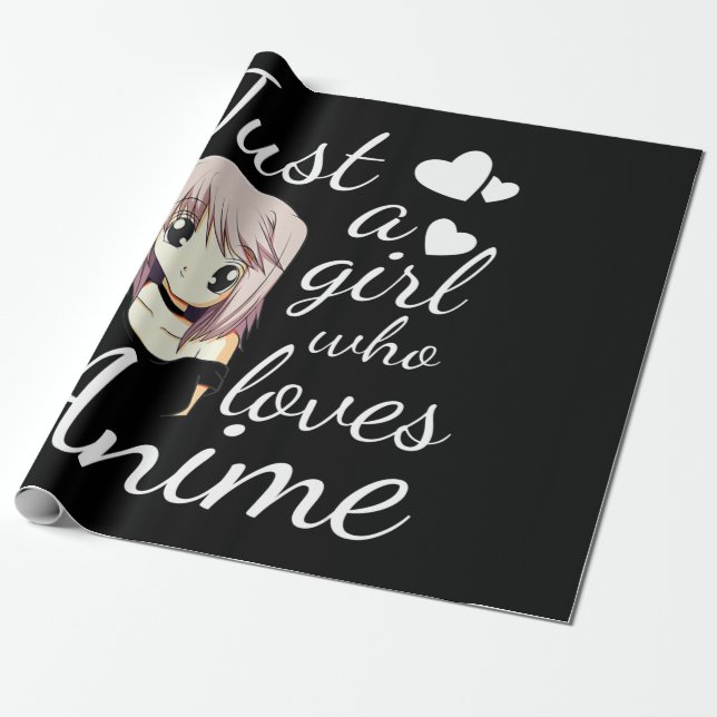 Bara en flicka som kärlek animerar en söt cosplay presentpapper (Utrullad)