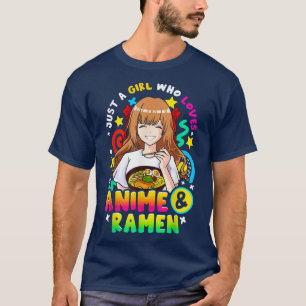 Bara en flicka som Kärlek animerar och ramen Women T Shirt