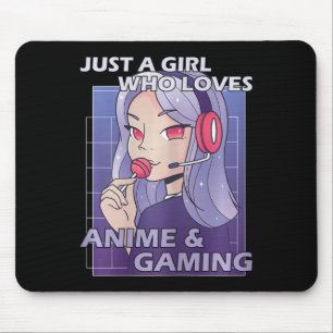 Bara en flicka som Kärlek animerar och spelar. Musmatta