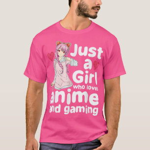 Bara en flicka som Kärlek, animerar och spelar spe T Shirt