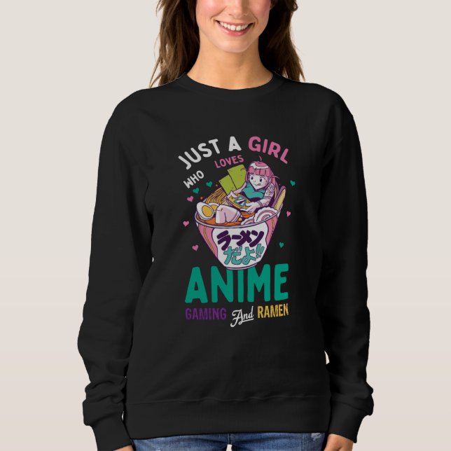 Bara en flicka som kärlek animerar spel och nuddar t shirt (Framsida)