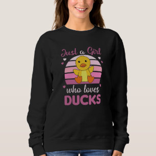 Bara en flicka som Kärlek Ankor - Cute Animals Ank T Shirt