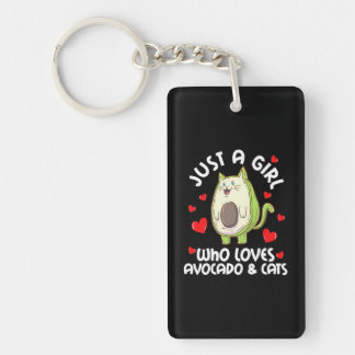 Bara en flicka som Kärlek avocado och katter