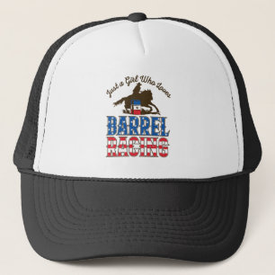 Bara en flicka som Kärlek Barrel Tävla Keps