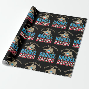 Bara en flicka som Kärlek Barrel Tävla Presentpapper