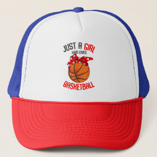 Bara en flicka som Kärlek Basketball Girl Keps