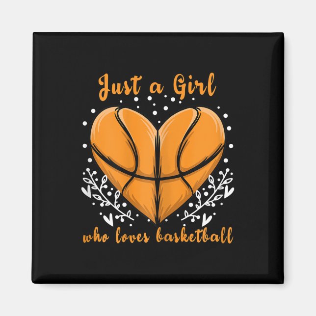 Bara en flicka som kärlek Basketball idrottar Ki Magnet (Framsidan)