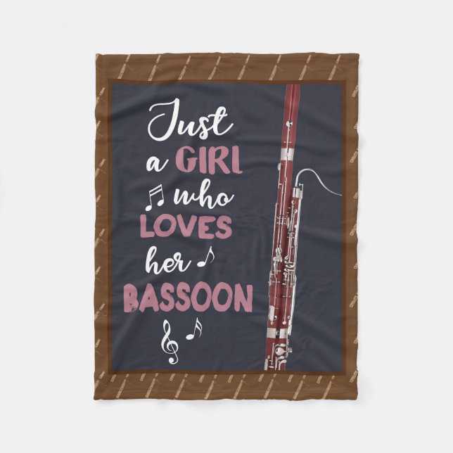 Bara en flicka som Kärlek Bastieve Fleece Blanket  (Framsidan)
