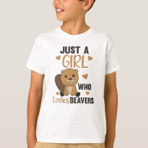Bara en flicka som Kärlek Beavers - Cute Beaver