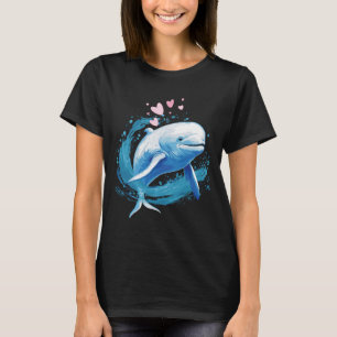 Bara en flicka som Kärlek Beluga Whales T Shirt