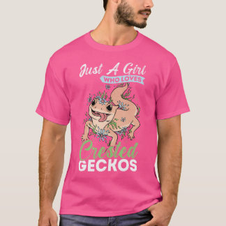 Bara en flicka som Kärlek bestod Geckos T Shirt