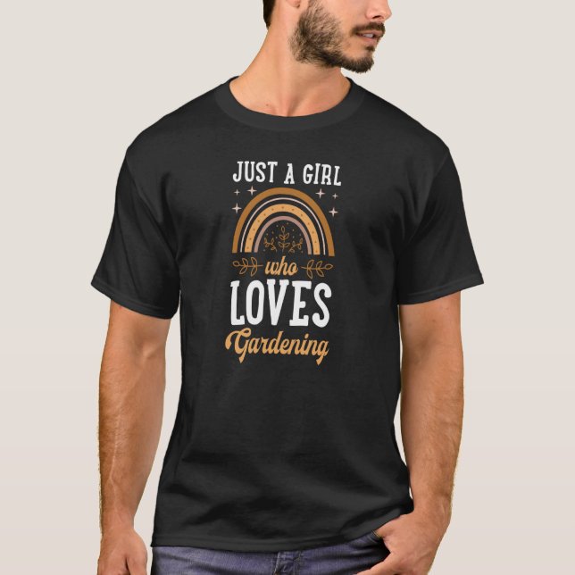 Bara en flicka som Kärlek  Bohemian Rainbow B. T Shirt (Framsida)