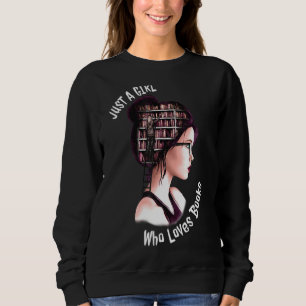 Bara en flicka som Kärlek Bokar cute Bok Mask T Shirt