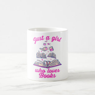 Bara en flicka som kärlek Bokar Kaffemugg