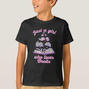 Bara en flicka som kärlek Bokar T Shirt