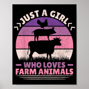 Bara en flicka som Kärlek Boskap Älskare Kvinnor l Poster