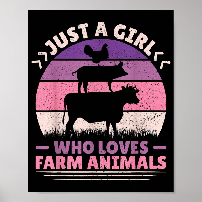 Bara en flicka som Kärlek Boskap Älskare Kvinnor l Poster (Framsidan)