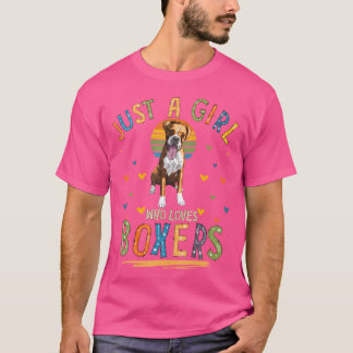 Bara en flicka som Kärlek Boxers Funny Boxer T Shirt