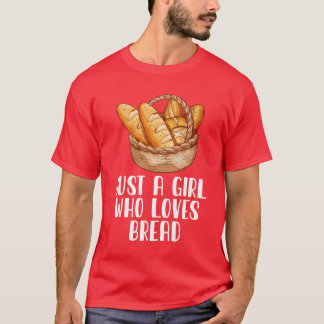 Bara en flicka som Kärlek Bread T Shirt