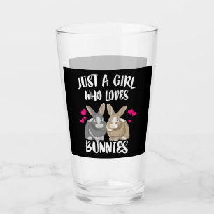 Bara en flicka som Kärlek Bunnier Bunny Älskare Glaskopp