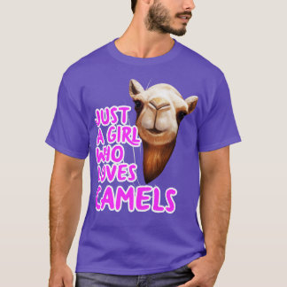 Bara en flicka som Kärlek Camels T Shirt