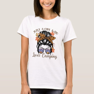 Bara en flicka som Kärlek campar T Shirt
