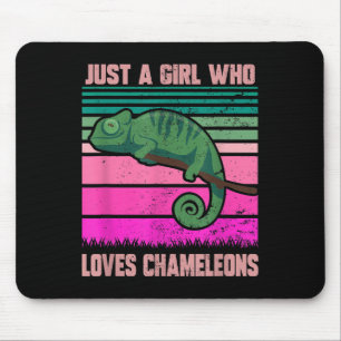 Bara en flicka som Kärlek Chameleons Funny Citote Musmatta