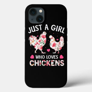 Bara en flicka som Kärlek Chickens Cute Chicken Fl