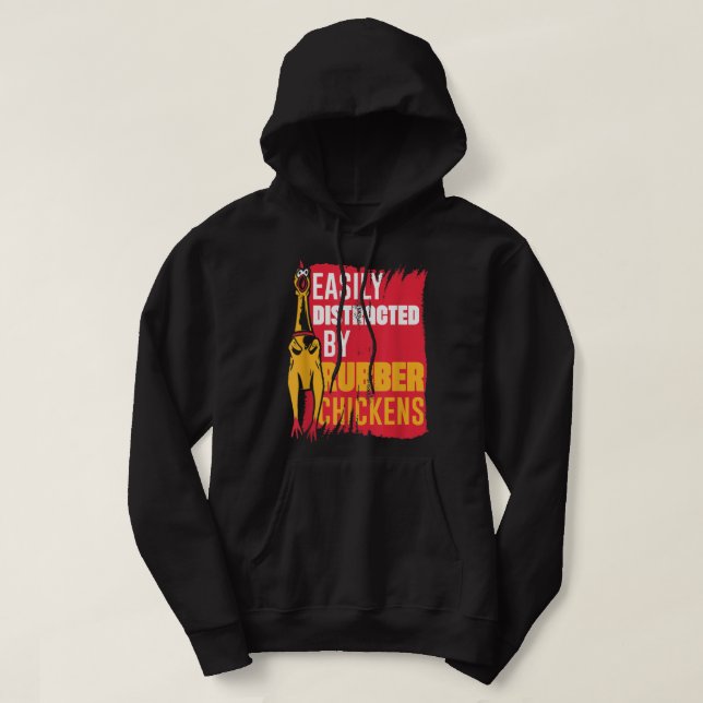 Bara en flicka som Kärlek Chickens Goats Farmer G Hoodie (Design framsida)