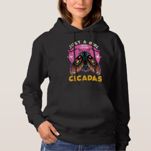 Bara en flicka som Kärlek Cicadas Insekter entomol T Shirt