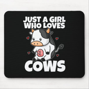 Bara en flicka som Kärlek Cow Mjölk-odlarens kostu Musmatta