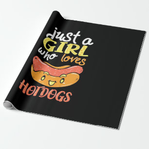 Bara en flicka som Kärlek Dachshund Hund Presentpapper