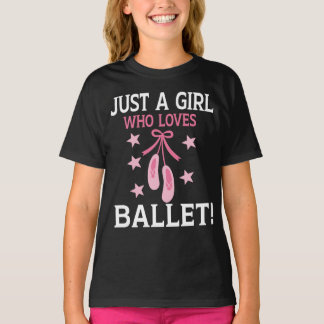 Bara en flicka som Kärlek Dance Ballet T Shirt