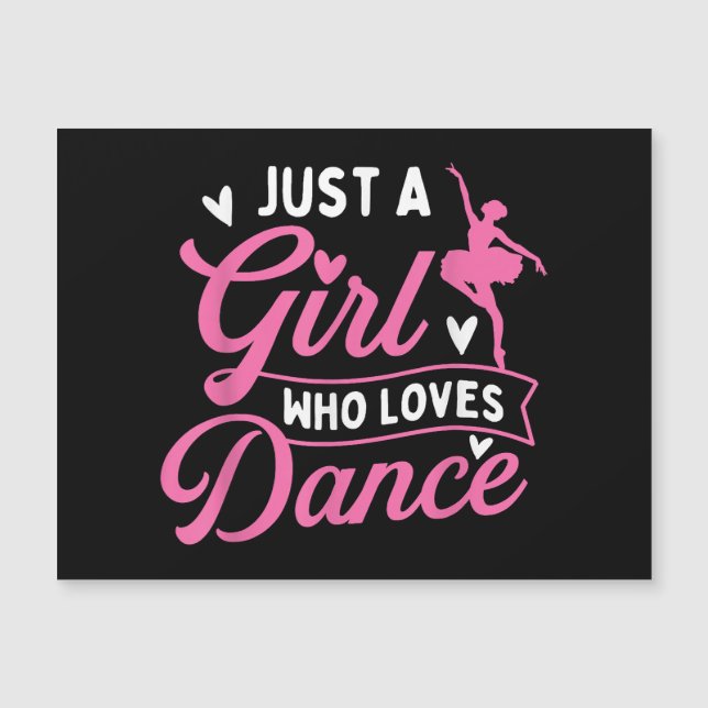 Bara en flicka som Kärlek Dance - Dancer Dancing Ä (Framsida)