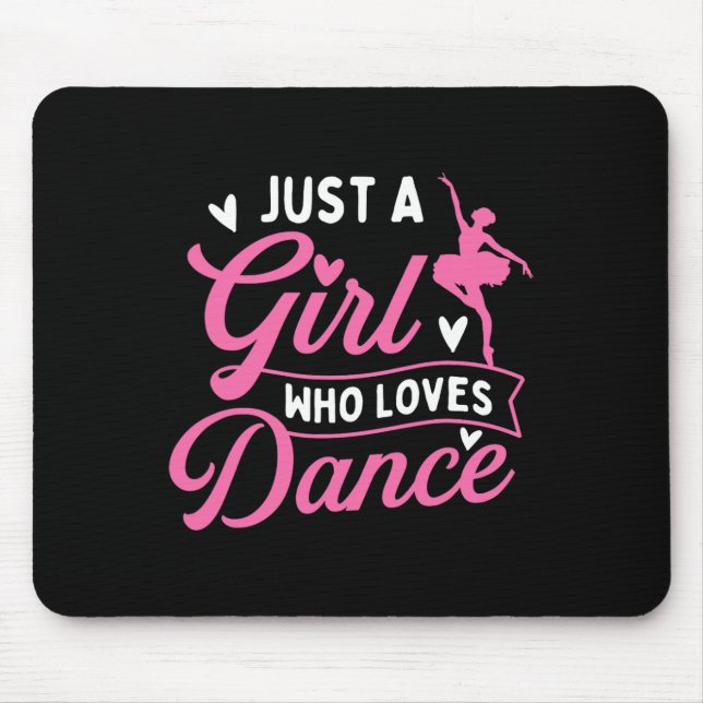 Bara en flicka som Kärlek Dance - Dancer Dancing Ä Musmatta (Framsidan)
