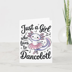 Bara en flicka som Kärlek Dancolotl Ballet Dance A Kort