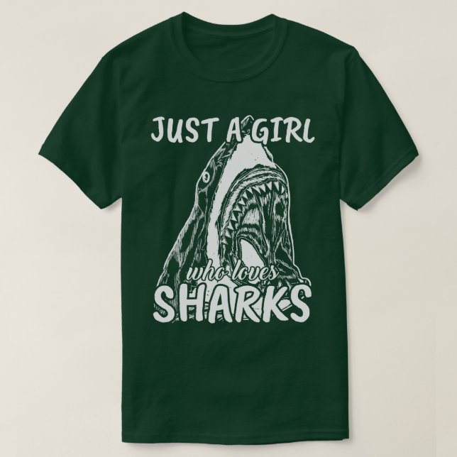 Bara en flicka som Kärlek delar T Shirt (Design framsida)
