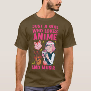 Bara en flicka som Kärlek, djur och musik, Cats Ra T Shirt