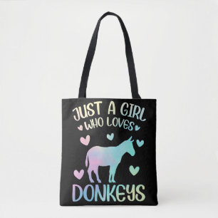 Bara en flicka som Kärlek Donkey Tygkasse