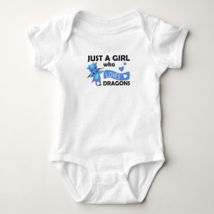 Bara en flicka som Kärlek dragonerar kutande djur T Shirt