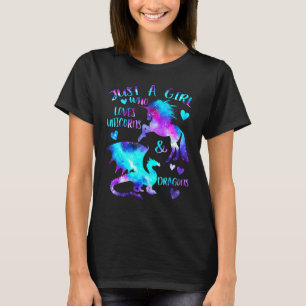 Bara en flicka som Kärlek dricker och förenar Fant T Shirt