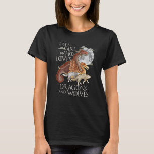 Bara en flicka som Kärlek dricker och Vargar Fanta T Shirt