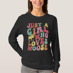 Bara en flicka som Kärlek driver bort groovy Anima T Shirt