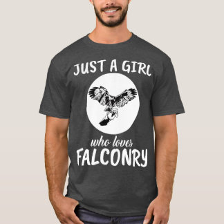 Bara en flicka som Kärlek Falconry T Shirt